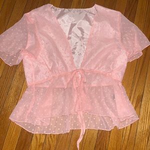 Shein flowy picnic top